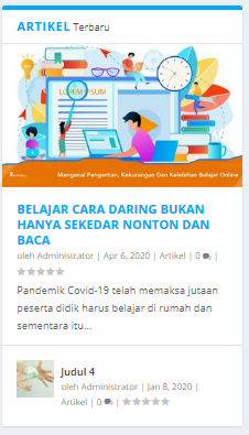 Toolbar Content Gambar Unggulan