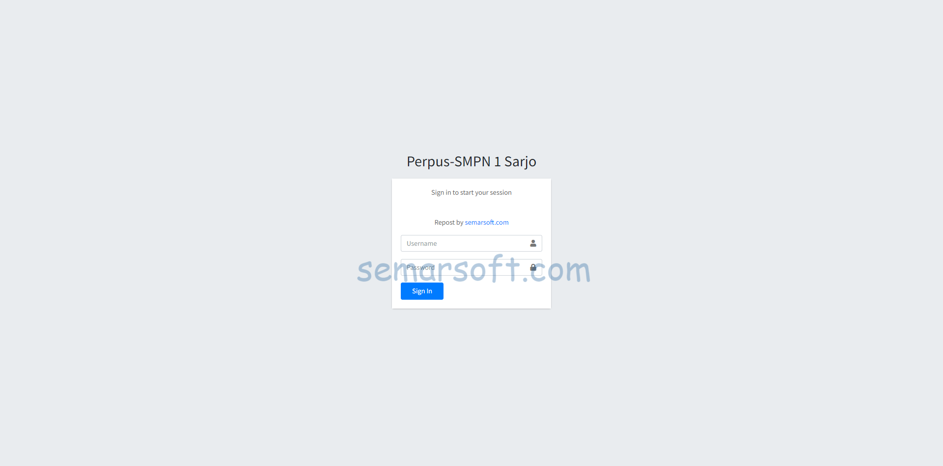 Download Aplikasi Perpustakaan SMP Berbasis Web (Codeigniter)