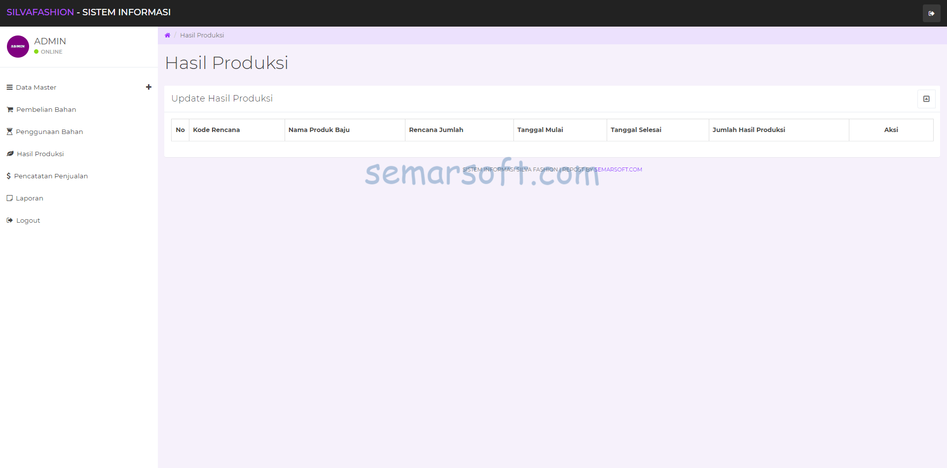 Download Aplikasi Penjualan Konveksi Berbasis Web (Codeigniter)