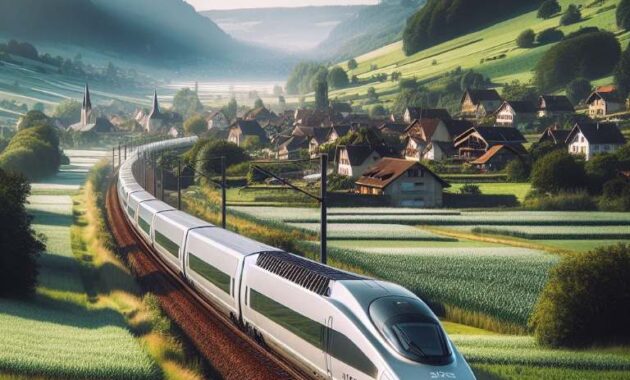 Kereta Api TGV POS Prancis