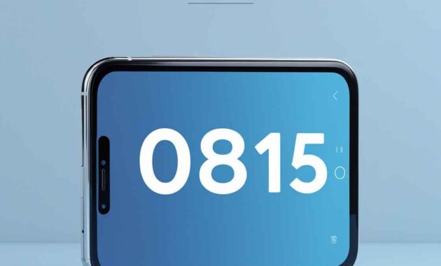 Nomor Telepon Awalan 0815 Kartu Apa