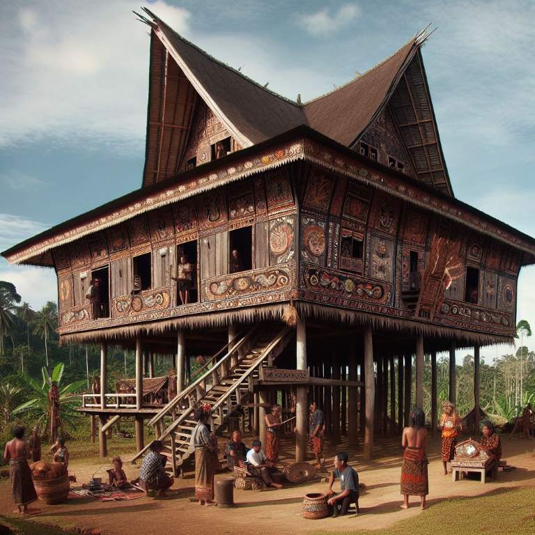 Rumah Tradisional Betang
