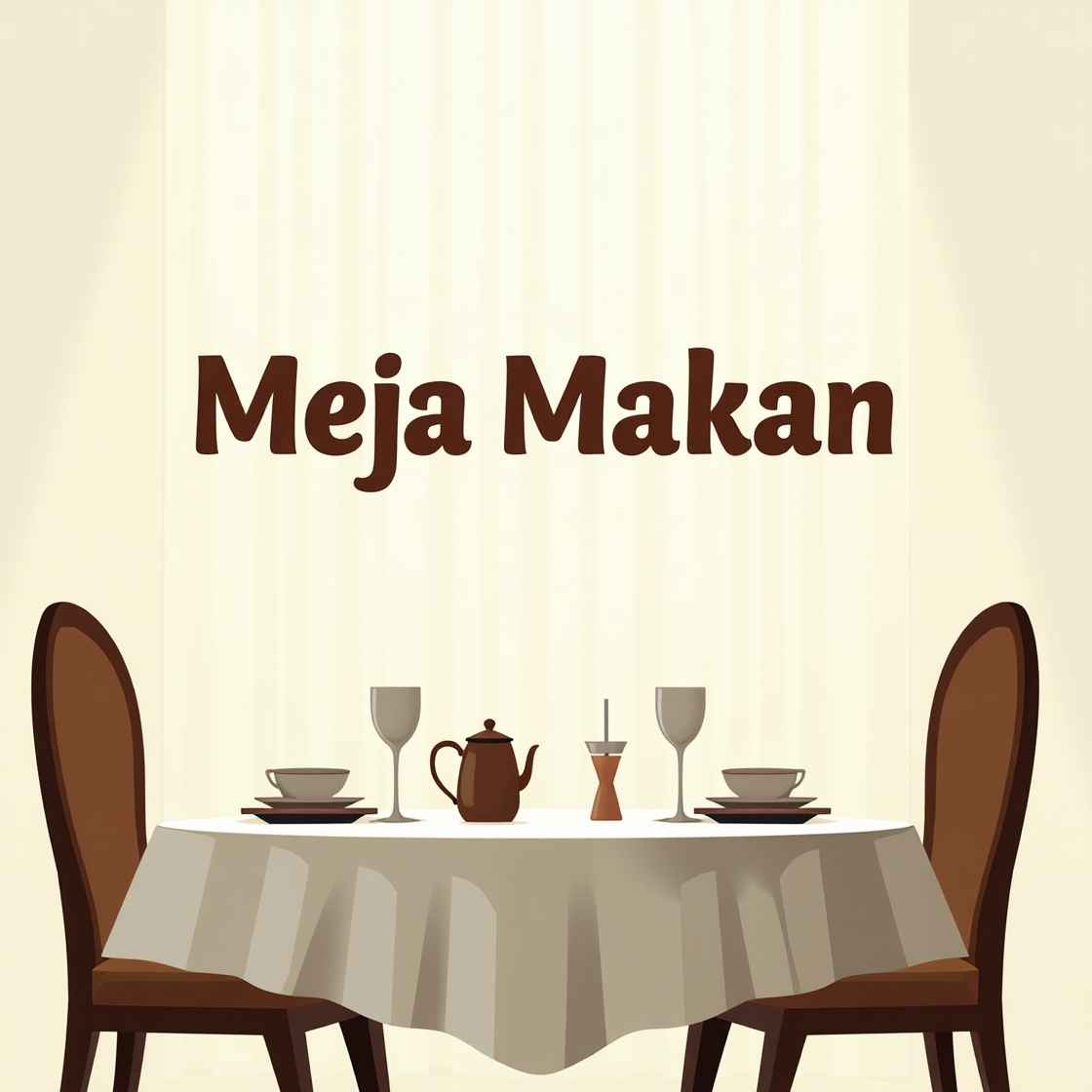 meja makan