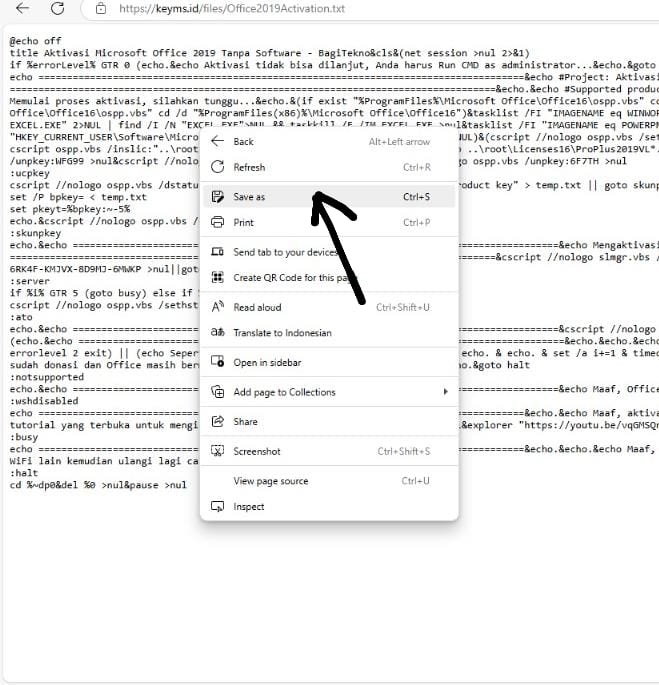 Aktivasi Microsoft Office 2019