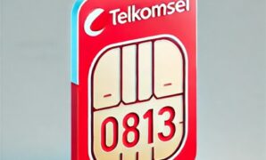 Gambar 1. Kartu SIM Telkomsel dengan kode 0813 kartu apa