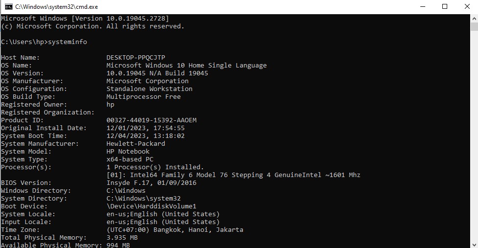 Cara Melihat Tipe Laptop, Cek Lewat Command Prompt (CMD)