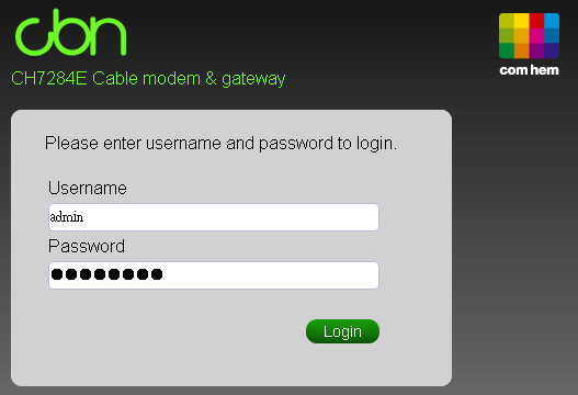 Cara Ganti Password WiFi CBN, melalukan Router Login di CBE