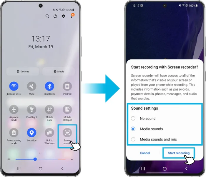 Cara Merekam Layar HP Samsung, Cara Merekam Layar HP Samsung dengan Fitur Bawaan