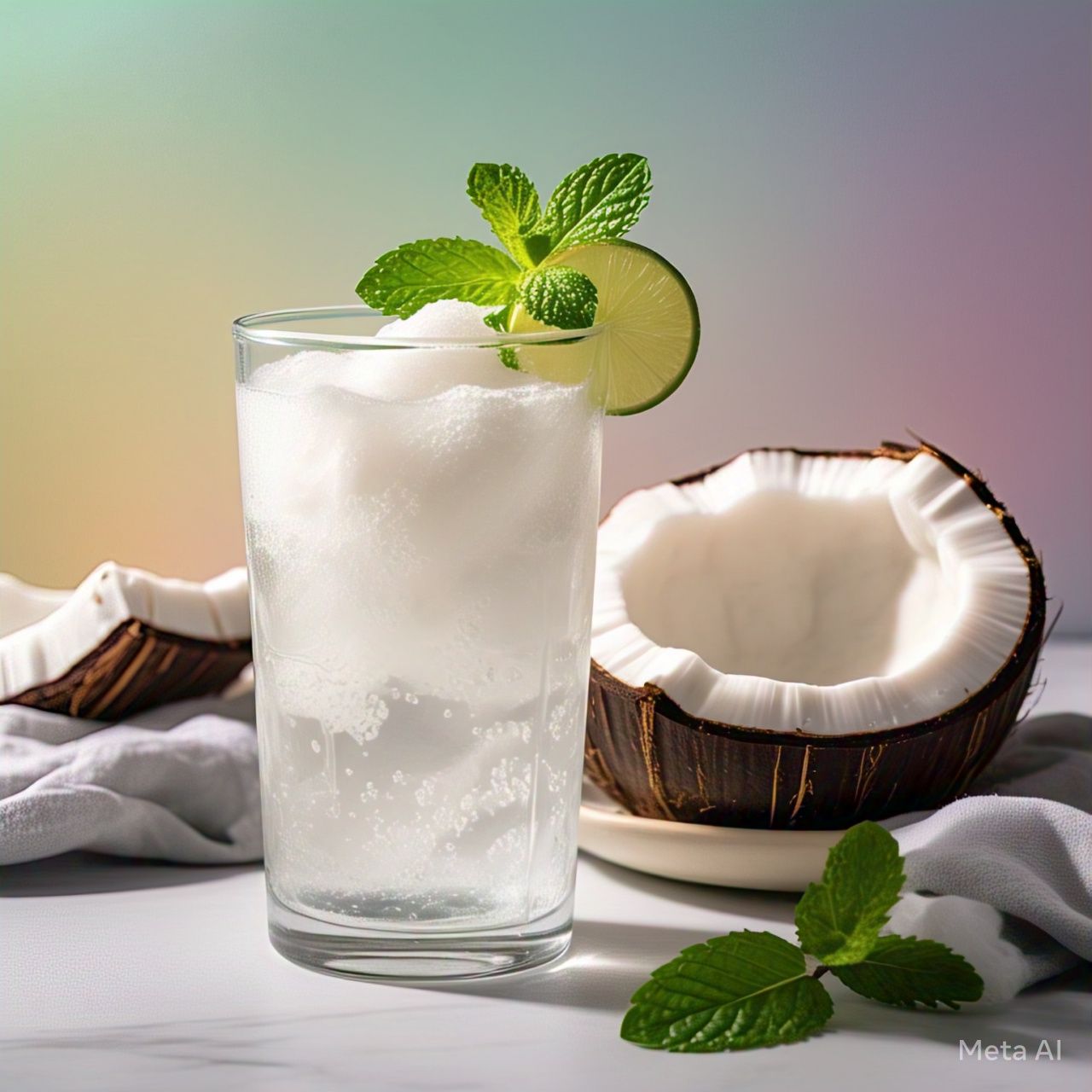 Minuman Berbuka Es Kelapa Muda