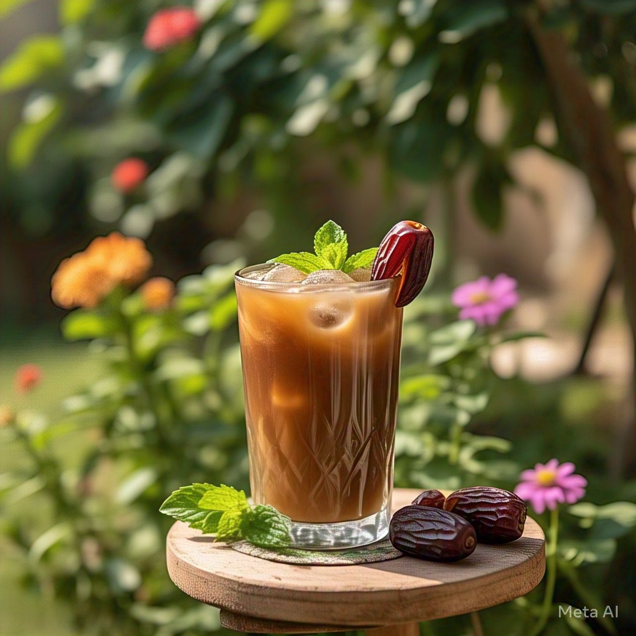 Minuman Berbuka Es Kurma Susu