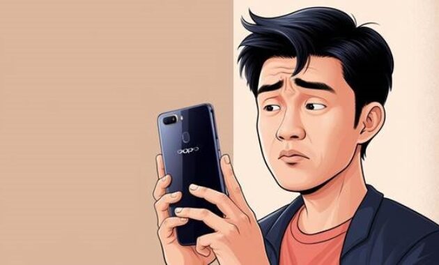 Cara membuka kunci HP OPPO