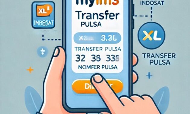 Gambar 2 : Transfer pulsa menggunakan MyIM3