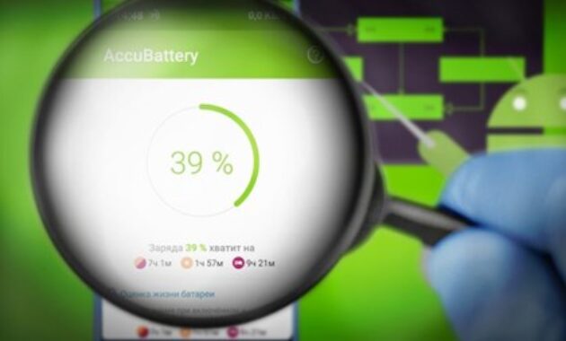 Gambar 3. Pakai aplikasi AccuBattery