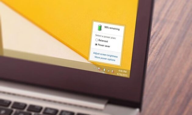 Gambar 2. Fitur battery health di Windows