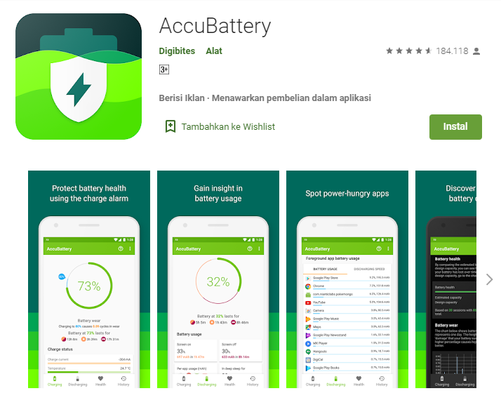 Cara Cek Battery Health Infinix, Cara Cek Battery Health Infinix dengan Menggunakan Aplikasi AccuBattery