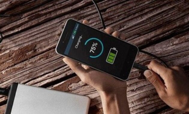 Gambar 2. Habisin baterai sampe nol, lalu charge sampai penuh