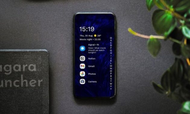 Gambar 2. Cara mengunci folder di Laptop Windows dan HP Android