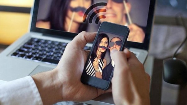 Gambar 1. Cara transfer foto dari iphone ke flash drive