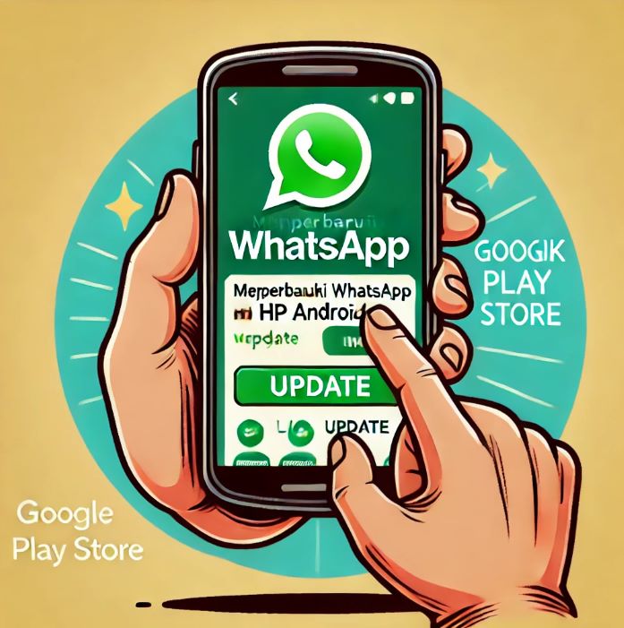 WhatsApp Android, Cara Pembaruan WhatsApp di HP Android melalui Google Play Store