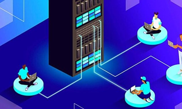 Gambar 4. Pakai kabel LAN