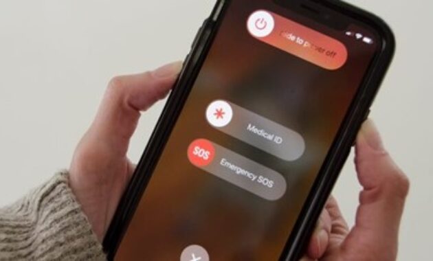 Gambar 2. Reset iphone untuk mengaktifkan hotspot iphone