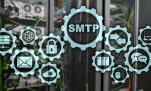 Gambar 1. SMTP adalah singkatan dari Simple Mail Transfer Protocol