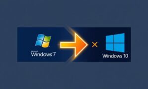 Gambar 1. Cara update windows 7 ke windows 10