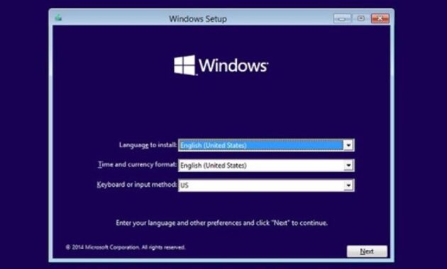 Gambar 3. Langkah-langkah update Windows 10