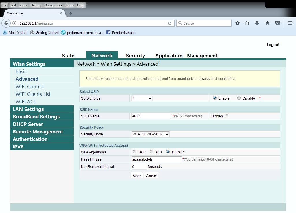 Cara Ganti Password Wifi Indihome, Cara Ganti Password Wifi Indihome Lewat Web