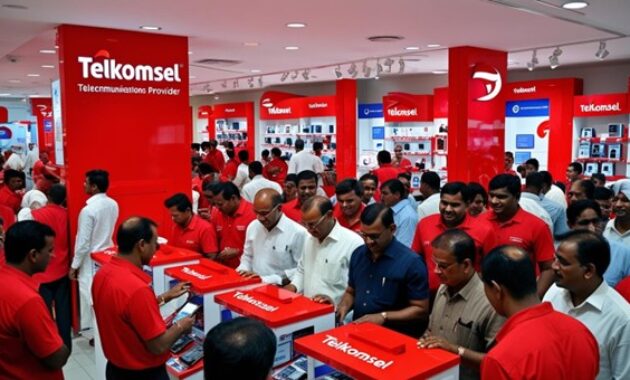 Gambar 3. Kunjungi gerai telkomsel