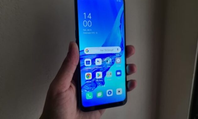 Gambar 3. Lihat di bagian belakang HP soal tipe HP Oppo