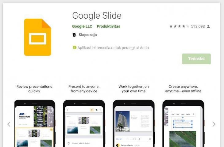 Cara Membuat PowerPoint di HP, Cara Membuat PowerPoint di HP dengan Menggunakan Google Slides 