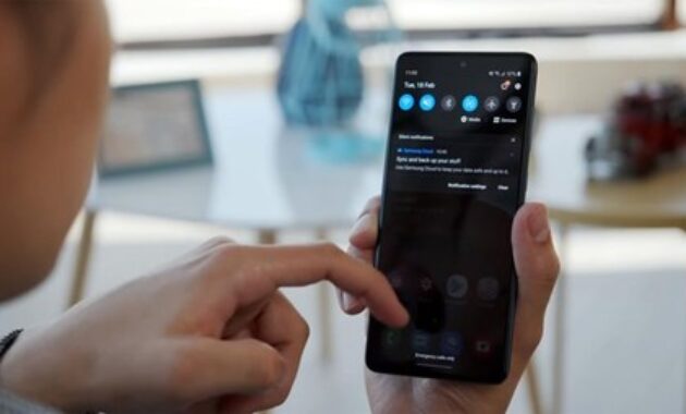 Gambar 2. Aktifkan guest mode saat HP dipinjam teman