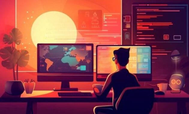 Gambar 1. Cara membagi layar laptop menjadi 2 untuk Windows dan MacOS