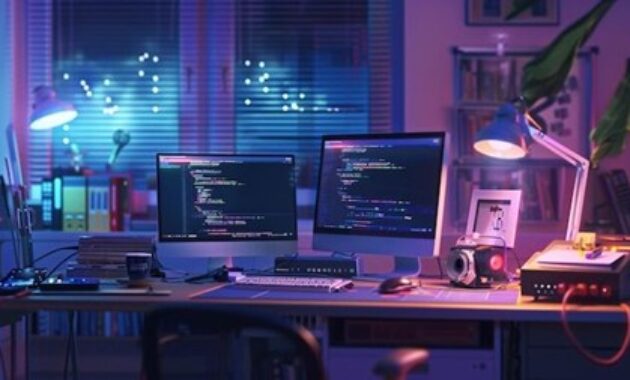 Gambar 3. Split view pada MacOS