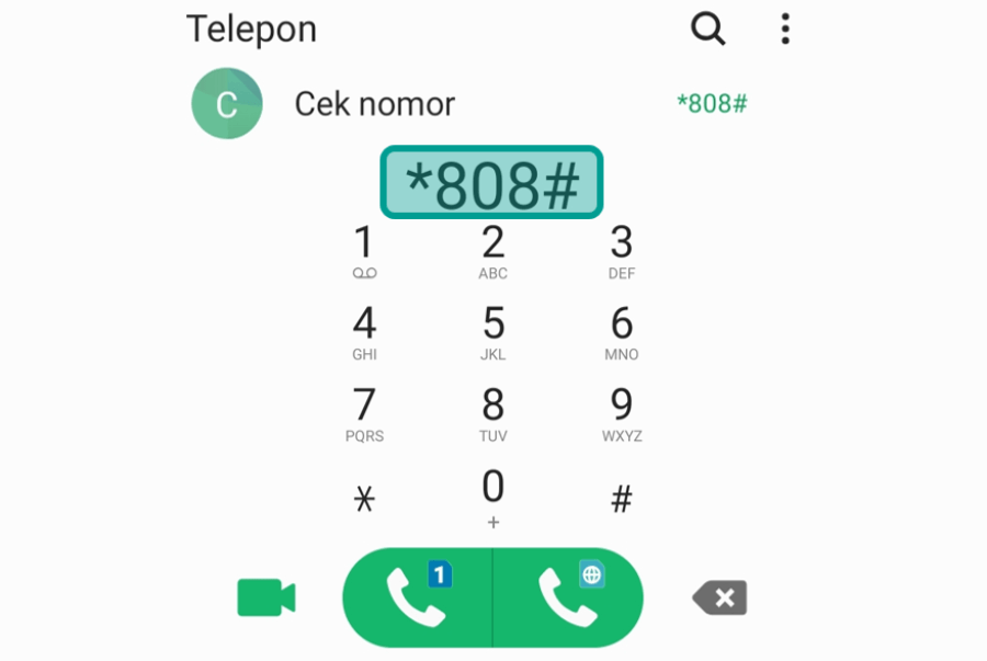 Cara Cek Nomor by U, Cara Cek Nomor Telkomsel by U