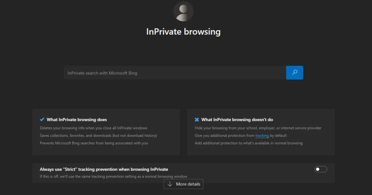 Cara Mengaktifkan Mode Incognito, Cara Mengaktifkan Mode Incognito di Microsoft Edge