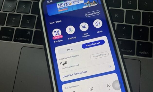 Gambar 2. Pakai aplikasi MyXL