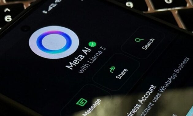 Gambar 3. Fitur meta AI