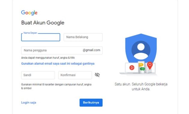Gambar 1. Ini cara mengembalikan akun google di HP yang hilang