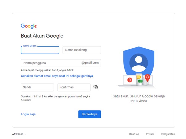 Gambar 1. Ini cara mengembalikan akun google di HP yang hilang