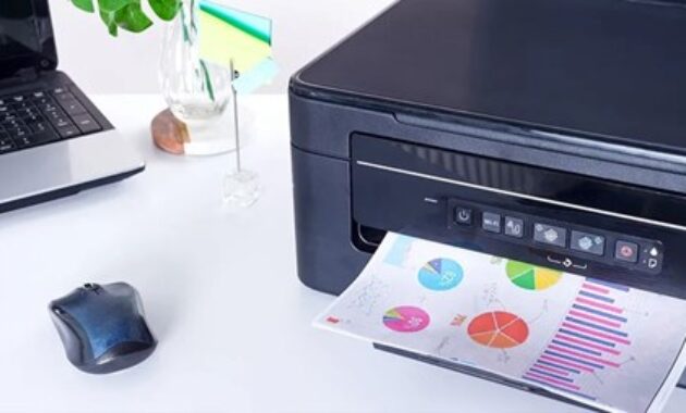 Gambar 3. Printer terhubung ke wifi atau jaringan LAN