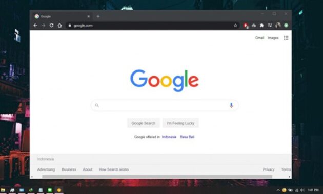 Gambar 2. Cara menghapus akun google di laptop