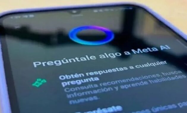 Gambar 2. Cara mengguakan meta ai di chat pribadi