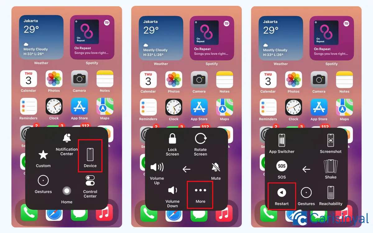 Gak Usah Panik! Inilah 3 Cara Restart iPhone 14 yang Bisa Kamu Coba Saat iPhone Ngelag! 3 Cara Restart iPhone 14, Cara Restart iPhone 14 Pakai AssistiveTouch