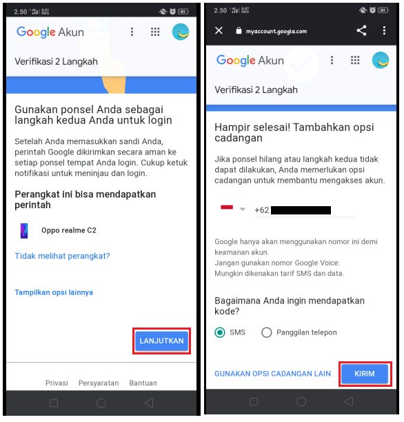 Cara Membuat Akun Gmail Tanpa Menggunakan Nomor HP, Gunakan Email Cadangan Sebagai Verifikasi