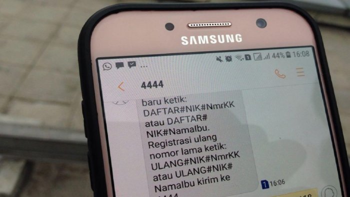 Cara Daftar Kartu Indosat, Cara Daftar Kartu Indosat Lewat SMS ke 4444