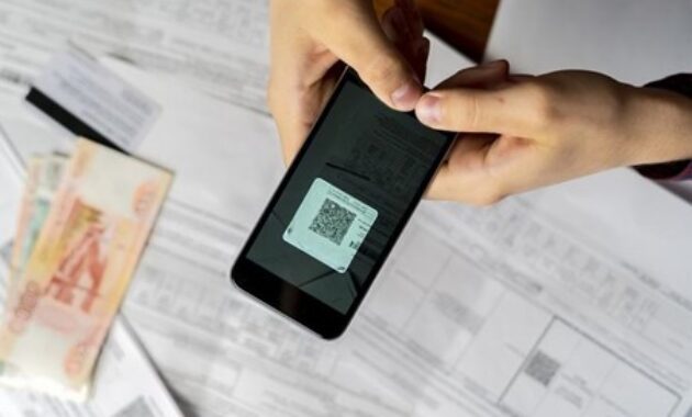 Gambar 2. Lewat quick panel untuk mencari scan qr code