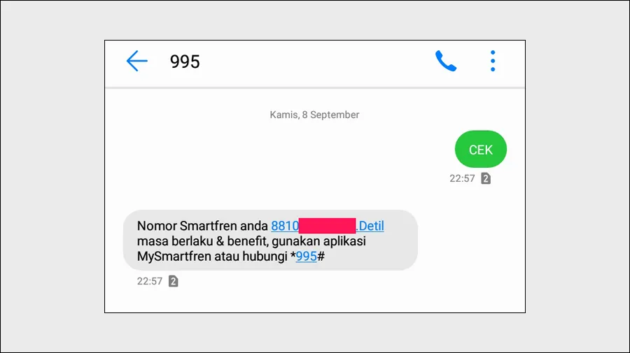 Cara Cek Kuota Smartfren, Cara Cek Kuota Smartfren Lewat SMS