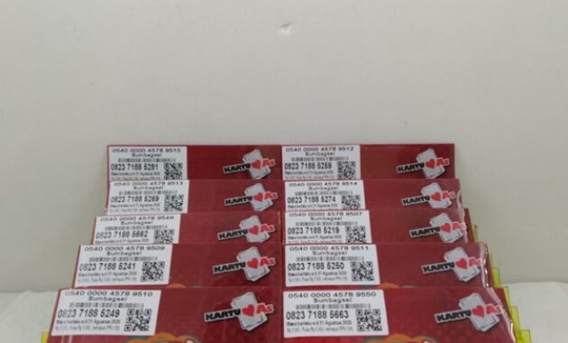 Gambar 2. Kode prefix dari kartu As